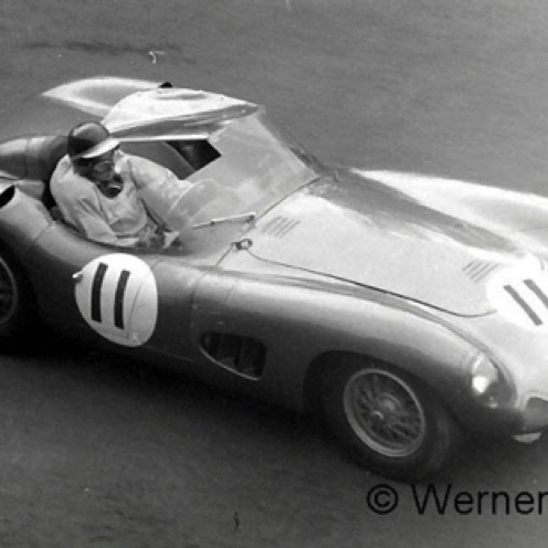 1.000 Km du Nurburgring (1961) -Jim Clark  sur Aston Martin DBR1 des Border Reivers
© Werner Ulrich 